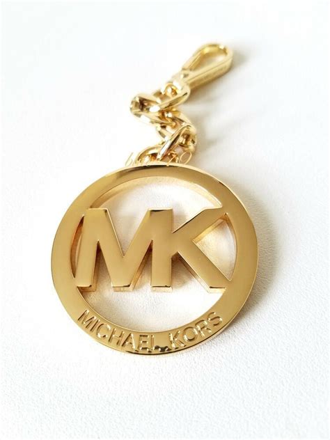 michael kors logo charm